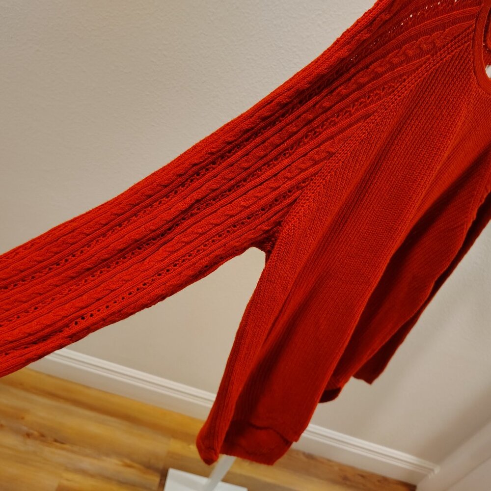 Sonoma Women's Red Sweater Size XL - Picture 5 of 11